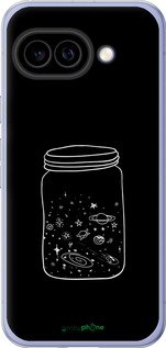 Силиконовый чехол Космос в банке для Google Pixel 9A - 4297u-3899 изображение 