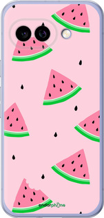Силиконовый чехол Розовый арбуз для Google Pixel 9A - 4314u-3899 изображение 