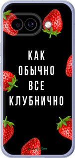 Силиконовый чехол Все клубнично для Google Pixel 9A - 4317u-3899 изображение 