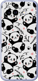 Силіконовий чехол Панди для Google Pixel 9A - 4318u-3899 изображение 