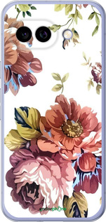 Силиконовый чехол Vintage flowers для Google Pixel 9A - 4333u-3899 изображение 