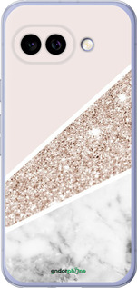 Силиконовый чехол Пастельный мрамор для Google Pixel 9A - 4342u-3899 изображение 