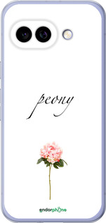 Силиконовый чехол Пион для Google Pixel 9A - 4366u-3899 изображение 