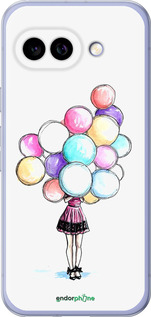 Силиконовый чехол Шарики для Google Pixel 9A - 4387u-3899 изображение 