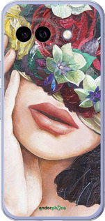 Силіконовий чехол Head Flower для Google Pixel 9A - 4460u-3899 изображение 