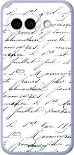 Силиконовый чехол Прописной шрифт для Google Pixel 9A - 4475u-3899 изображение 