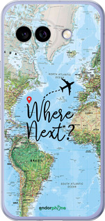 Силиконовый чехол Путешествие для Google Pixel 9A - 4503u-3899 изображение 