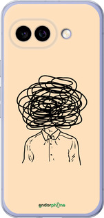 Силиконовый чехол Мысли для Google Pixel 9A - 4568u-3899 изображение 