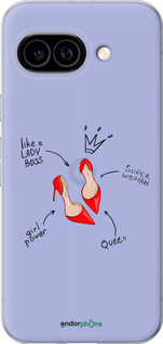 Силиконовый чехол Женщина для Google Pixel 9A - 4599u-3899 изображение 