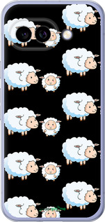 Силиконовый чехол Овечки1 для Google Pixel 9A - 4637u-3899 изображение 