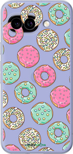 Силиконовый чехол Пончики 1 для Google Pixel 9A - 4657u-3899 изображение 