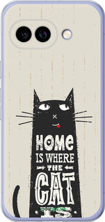 Силиконовый чехол Кот для Google Pixel 9A - 4671u-3899 изображение 