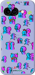 Силиконовый чехол Эмоции для Google Pixel 9A - 4736u-3899 изображение 