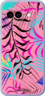 Силиконовый чехол Растительный узор 2 для Google Pixel 9A - 4740u-3899 изображение 