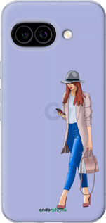 Силиконовый чехол Девушка 1 для Google Pixel 9A - 4751u-3899 изображение 