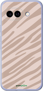 Силиконовый чехол Зебра беж для Google Pixel 9A - 4875u-3899 изображение 