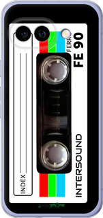 Силиконовый чехол Кассета с90 для Google Pixel 9A - 4894u-3899 изображение 