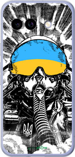 Силиконовый чехол Призрак Киева v3 для Google Pixel 9A - 5307u-3899 изображение 