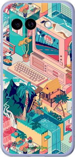 Силиконовый чехол № 5393 для Google Pixel 9A - 5393u-3899 изображение 