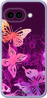 Силіконовий чехол Метелики v2 для Google Pixel 9A - 5475u-3899 изображение 