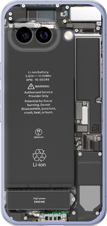 Силиконовый чехол Детали смартфона для Google Pixel 9A - 5487u-3899 изображение 