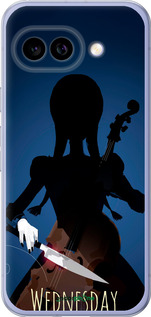 Силиконовый чехол Wednesday для Google Pixel 9A - 5515u-3899 изображение 