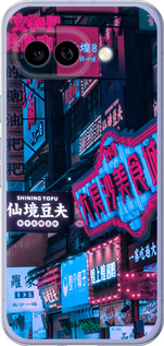 Силиконовый чехол Hong Kong City для Google Pixel 9A - 5536u-3899 изображение 