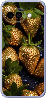 Силиконовый чехол Золотая клубника для Google Pixel 9A - 5637u-3899 изображение 