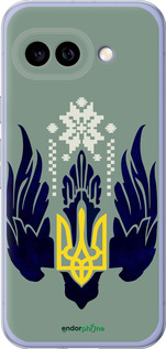 Силиконовый чехол Тризуб с крыльями для Google Pixel 9A - 5640u-3899 изображение 