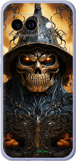 Силиконовый чехол Череп 2 для Google Pixel 9A - 5652u-3899 изображение 