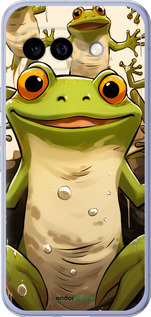 Силиконовый чехол Веселая жаба для Google Pixel 9A - 5658u-3899 изображение 