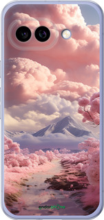 Силиконовый чехол Розовые облака для Google Pixel 9A - 5660u-3899 изображение 