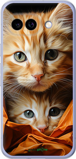 Силіконовий чехол Котики 2 для Google Pixel 9A - 5664u-3899 изображение 