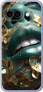 Силиконовый чехол Губы 2 для Google Pixel 9A - 5667u-3899 изображение 