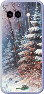 Силиконовый чехол Зимний пейзаж для Google Pixel 9A - 5814u-3899 изображение 