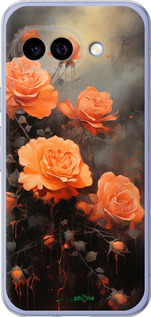 Силиконовый чехол Оранжевые розы для Google Pixel 9A - 5944u-3899 изображение 