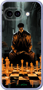 Силиконовый чехол Шахматы для Google Pixel 9A - 5951u-3899 изображение 