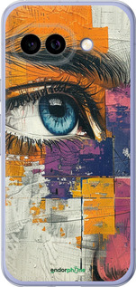 Силиконовый чехол Цветная фреска для Google Pixel 9A - 6032u-3899 изображение 