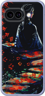 Силиконовый чехол Мечтательная девушка для Google Pixel 9A - 6042u-3899 изображение 