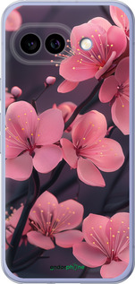 Силиконовый чехол 'Пурпурная сакура' для Google Pixel 9A изображение 6