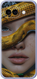 Силиконовый чехол Объятия змеи для Google Pixel 9A - 6081u-3899 изображение 