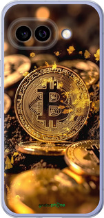 Силиконовый чехол Золотая лихорадка биткойна для Google Pixel 9A - 6089u-3899 изображение 