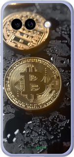 Силіконовий чехол Вулканійчний Bitcoin для Google Pixel 9A - 6092u-3899 изображение 