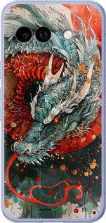 Силиконовый чехол Стихия огня для Google Pixel 9A - 6101u-3899 изображение 