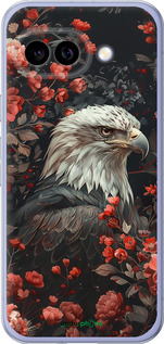 Силиконовый чехол Цветочный страж для Google Pixel 9A - 6102u-3899 изображение 