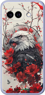 Силиконовый чехол Рубиновый орел для Google Pixel 9A - 6103u-3899 изображение 