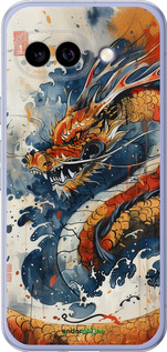 Силиконовый чехол Ярость дракона для Google Pixel 9A - 6112u-3899 изображение 