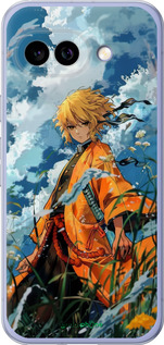 Силиконовый чехол Zenitsu Agatsuma для Google Pixel 9A - 6117u-3899 изображение 