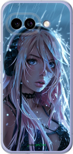 Силиконовый чехол Неоновый дождь для Google Pixel 9A - 6119u-3899 изображение 