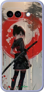 Силиконовый чехол Сумерки воина: Танец с катаной для Google Pixel 9A - 6123u-3899 изображение 